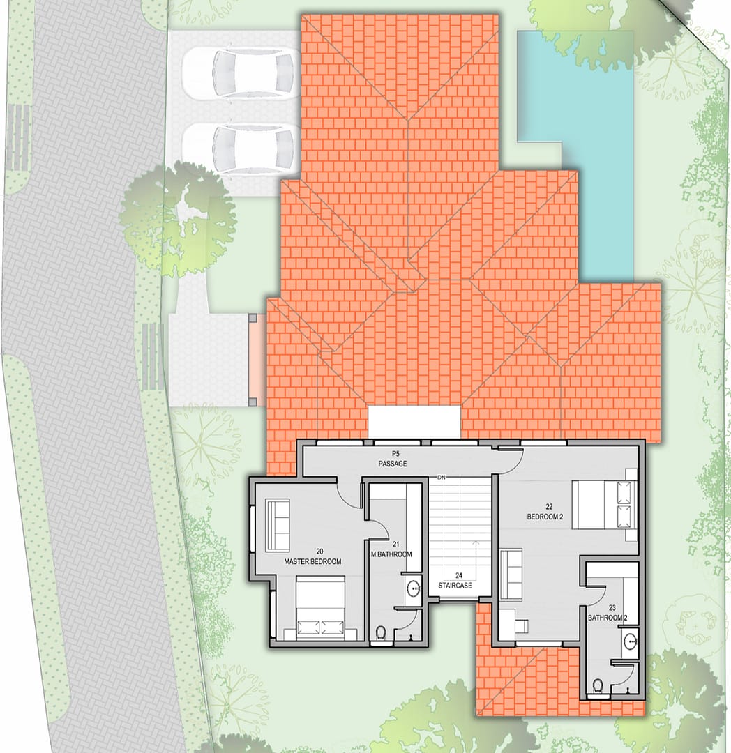 West Facing Villa 2 - First Floor West Facing Villa 2 - First Floor